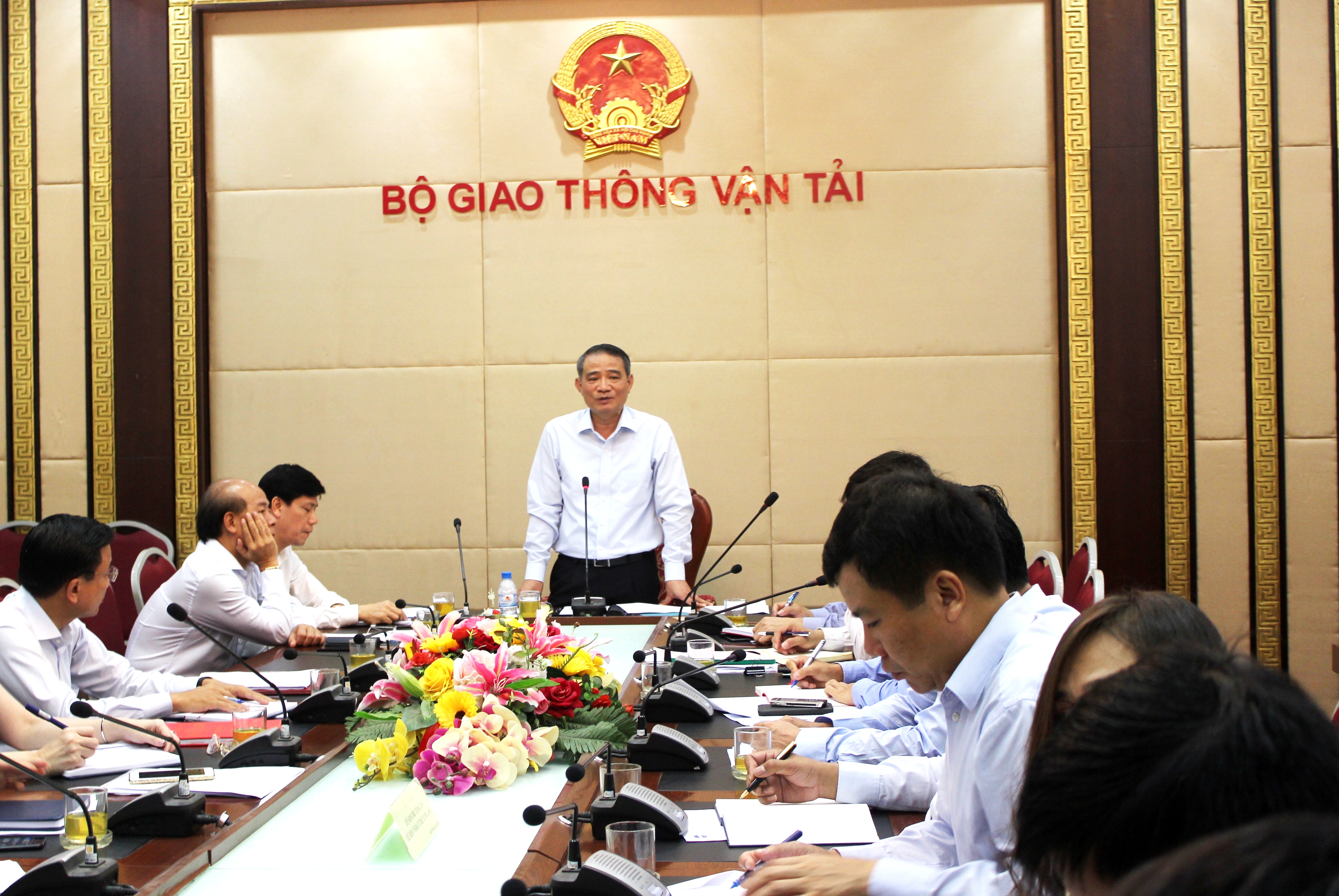 Bộ trưởng Trương Quang Nghĩa phát biểu tại cuộc họ