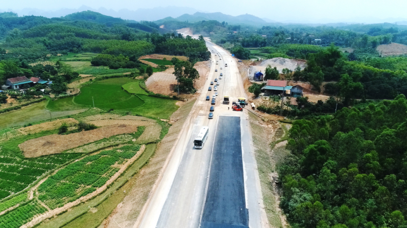 Thi công cao tốc Bắc Giang - Lạng Sơn