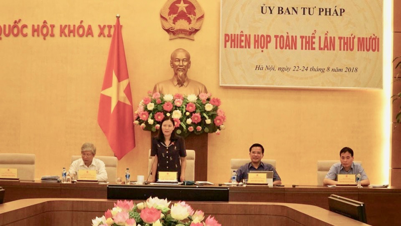 Phiên họp toàn thể của Uỷ ban Tư pháp 2