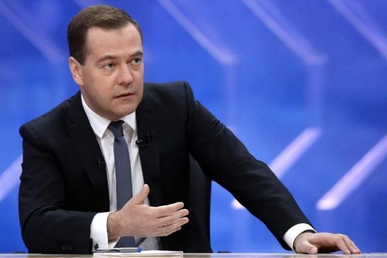 Thủ tướng Nga Dmitry Medvedev