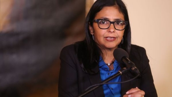 Bộ trưởng Bộ Ngoại giao Venezuela Delcy Rodriguez