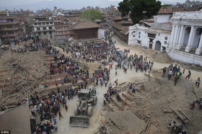 Quảng trường Kathmandu Durbar , trung tâm Thủ đô c