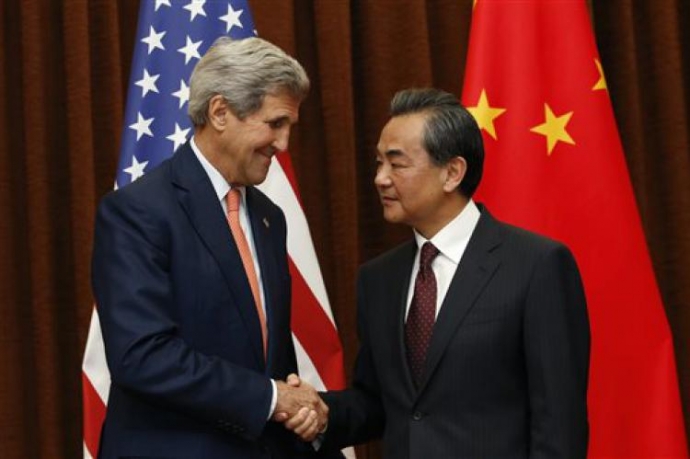 Ngoại trưởng Mỹ John Kerry đã tới Trung Quốc mang 