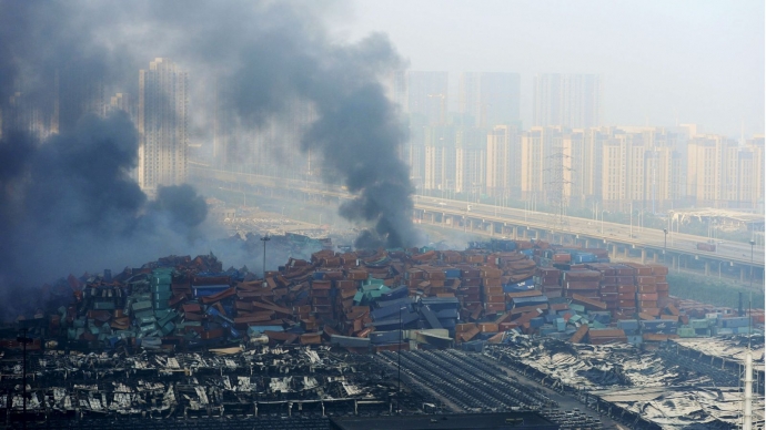 Vụ nổ ở Thiên Tân đánh dấu thảm họa công nghiệp tồ
