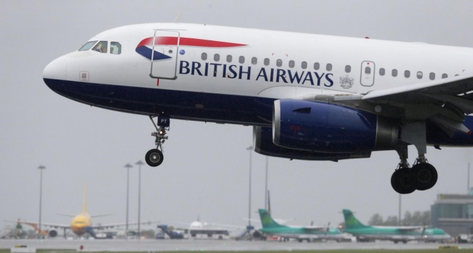 Máy bay của British Airways phải hạ cánh khâ