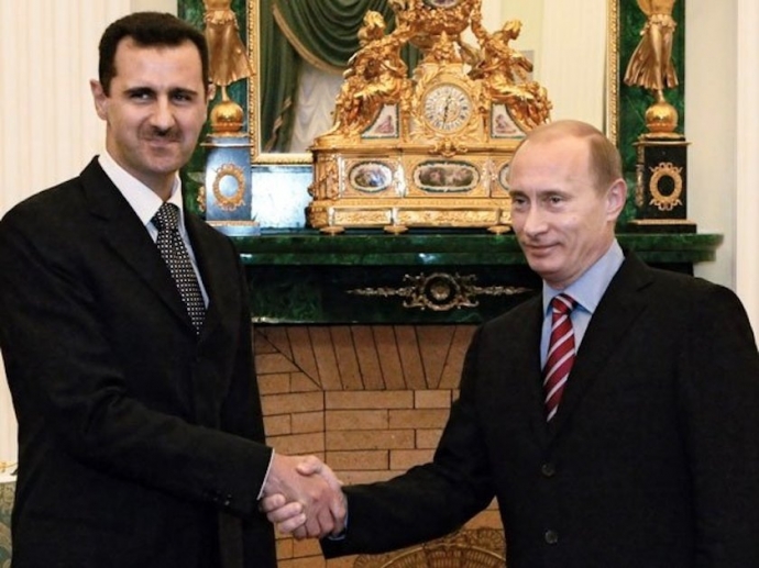 Tổng thống Syria Bashar Al Assad và Tổng th