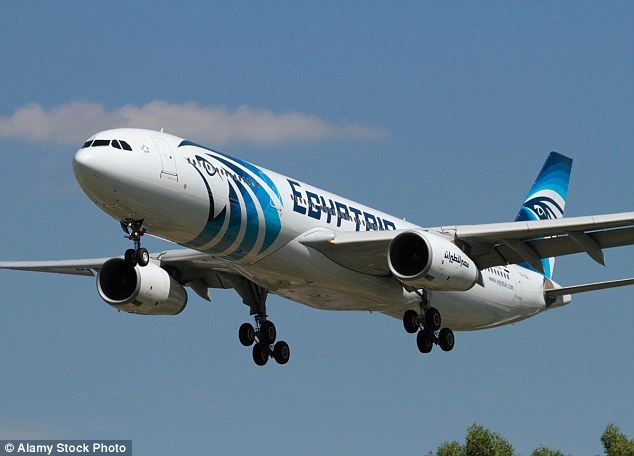Một máy bay của hãng hàng không Egypair
