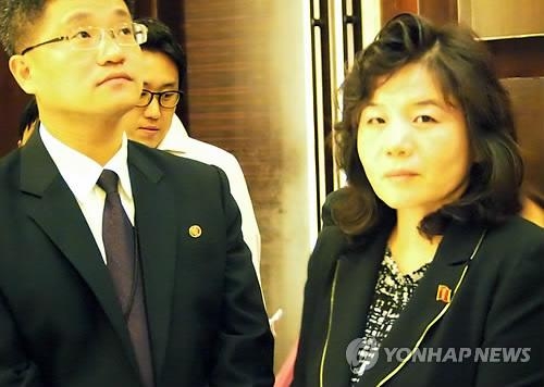 Bà Choe Son Hui, Phó Cục trưởng Cục Đối ngoại Mỹ B