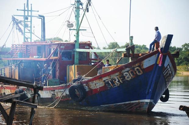 Hai tàu cá Việt Nam cùng 11 thành viên thủy thủ đo
