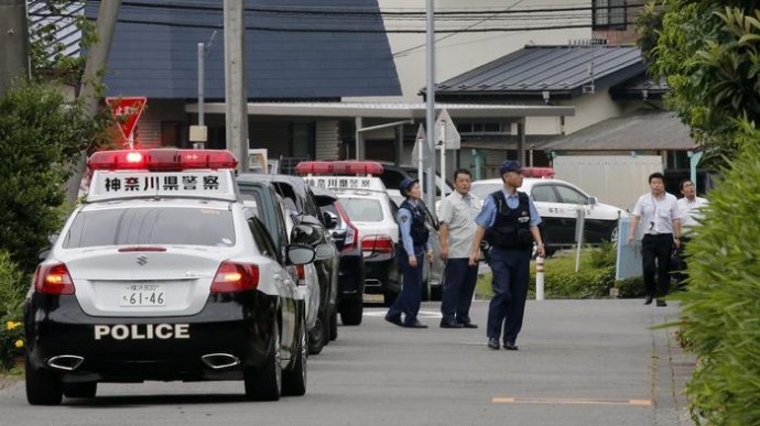 Hiện trường vụ tấn công bằng dao tại Nhật