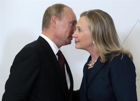 Truyền thông Nga miêu tả bà Hillary Clinton 