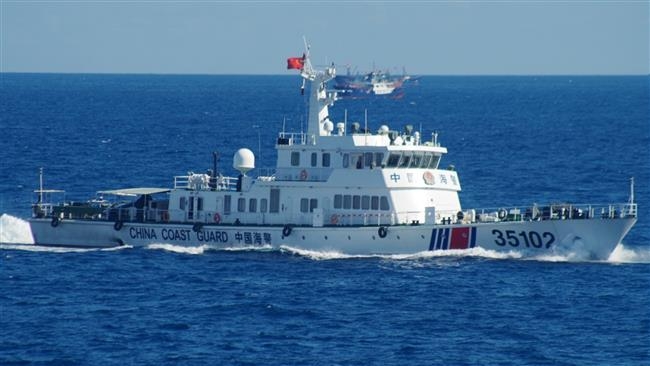 Tàu hải cảnh của Trung Quốc được phát hi