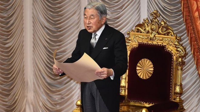 Thông điệp bằng video của Nhật hoàng Akihito sẽ đư