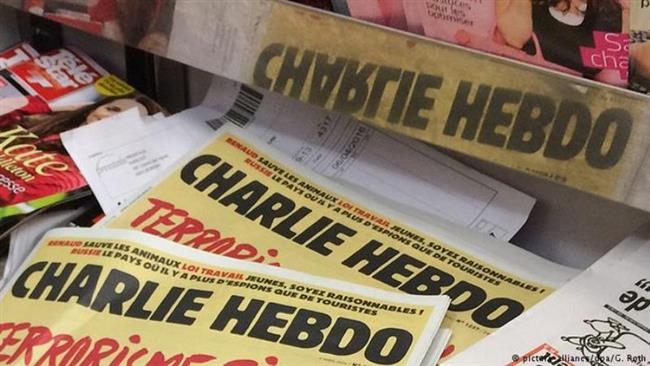 Tạp chí Pháp Charlie Hebdo vì đăng tải tranh biếm 