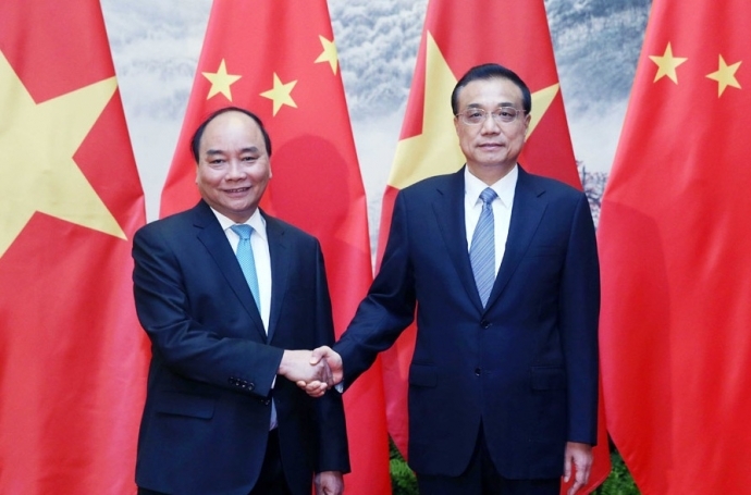 Thủ tướng Nguyễn Xuân Phúc và Thủ tướng Trung Quốc