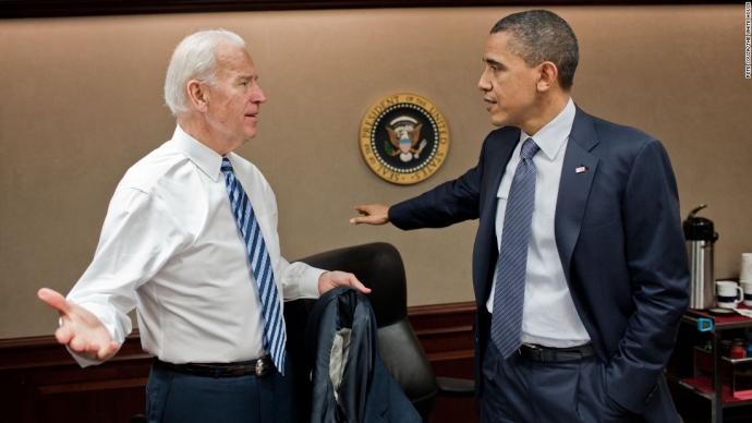 Ông Obama nói chuyện với Phó Tổng thống Joe Biden 