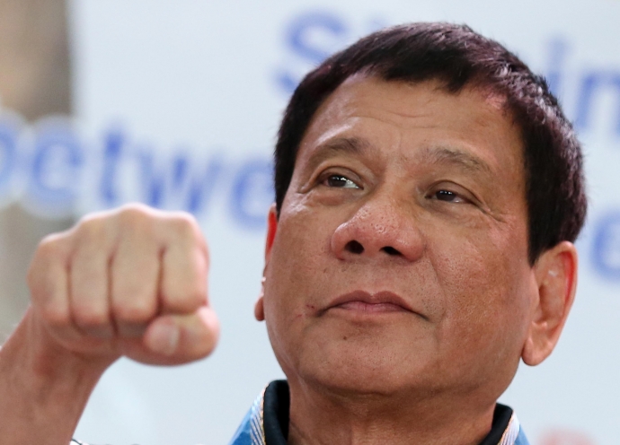 Tổng thống Philippines Rodrigo Duterte tuyên bố sẽ