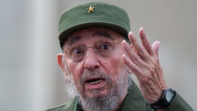 Nhà lãnh tụ cách mạng Cuba Fidel Castro qua đ