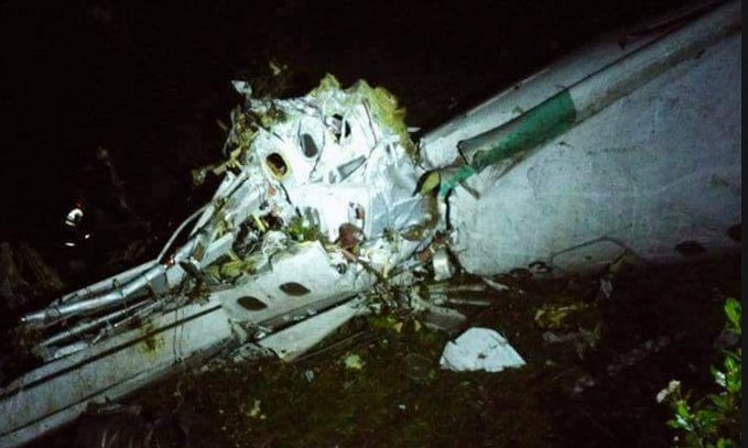 Hiện trường vụ máy bay chở 81 người gặp nạn tại Co