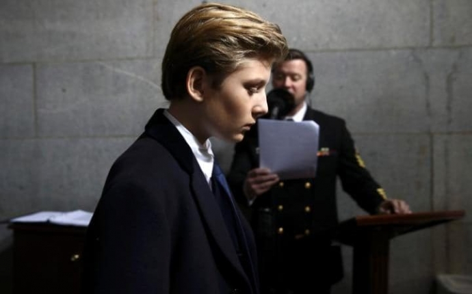 Barron Trump xứng đáng được làm mọi điều