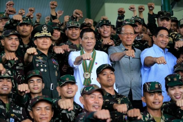 Tổng thống Philippines Rodrigo Duterte.