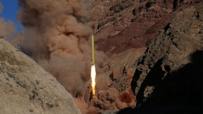 Iran từng phóng tên lửa đạn đạo tầm xa Q