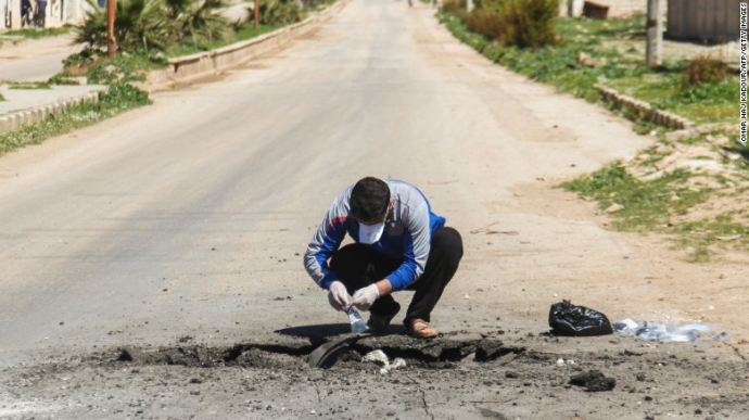 Thị trấn Shan Sheikhoun nơi vừa xảy ra vụ