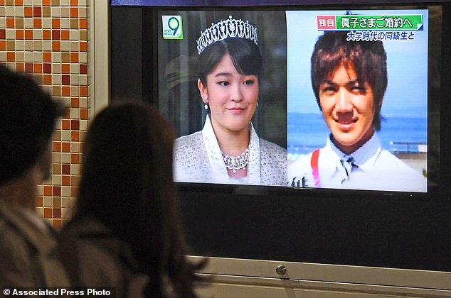 Thông tin về chuyện kết hôn của công chúa Nhật đượ