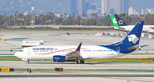 Vụ việc xảy ra khi máy bay của Aeromexico đối đầu 