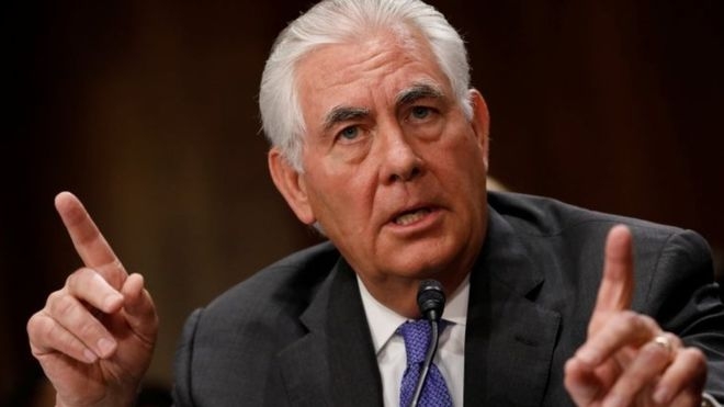 Ngoại trưởng Mỹ Rex Tillerson đưa ra cảnh báo tại 