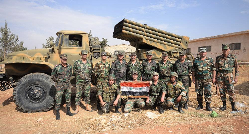Quân đội chính phủ Syria - Ảnh tư liệu