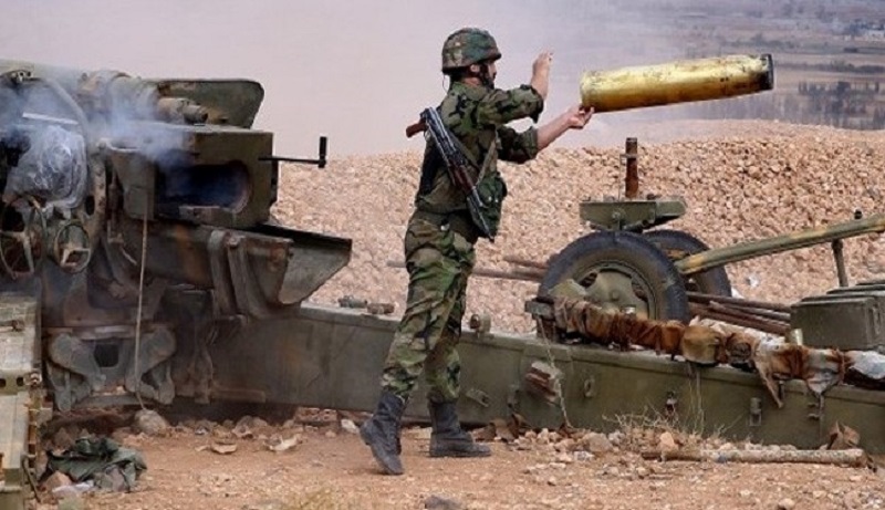 Lực lượng pháo binh của quân đội Syria