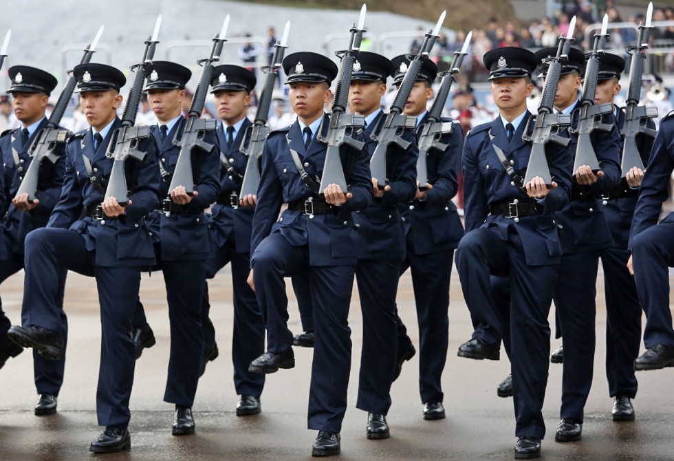 Cảnh sát vũ trang ở Hồng Kông