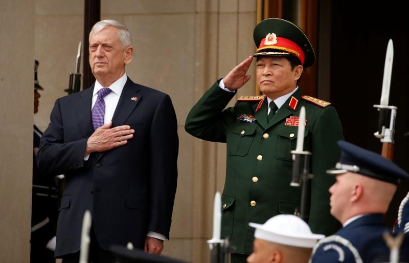 Bộ trưởng Quốc phòng Mỹ Jim Mattis