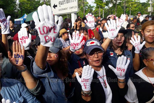 Người ủng hộ cựu Thủ tướng Yingluck