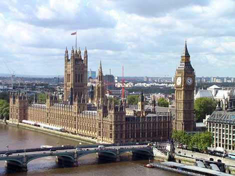 Toàn cảnh điện Westminster