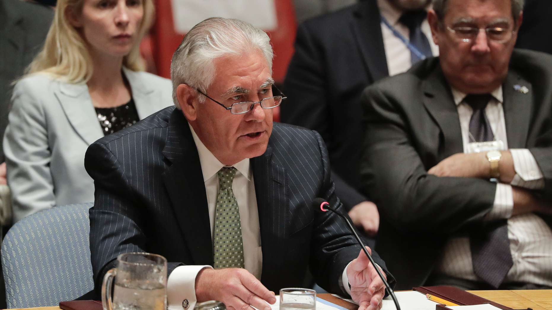 Ngoại trưởng Mỹ Rex Tillerson phát biểu ta