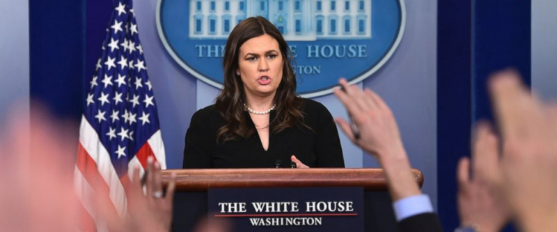 Thư ký báo chí Nhà Trắng Sarah Sanders