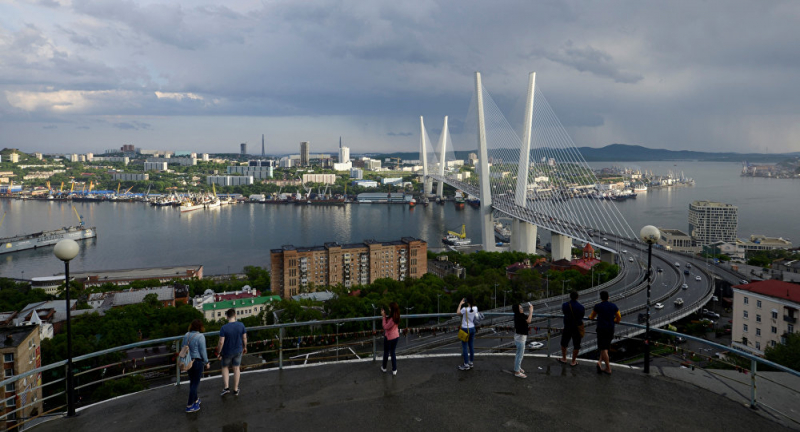Một góc tại thành phố Vladivostok