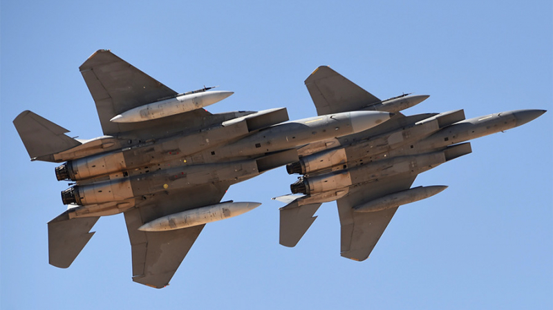 Chiến cơ F-15SA tiên tiến của Không lực Saudi