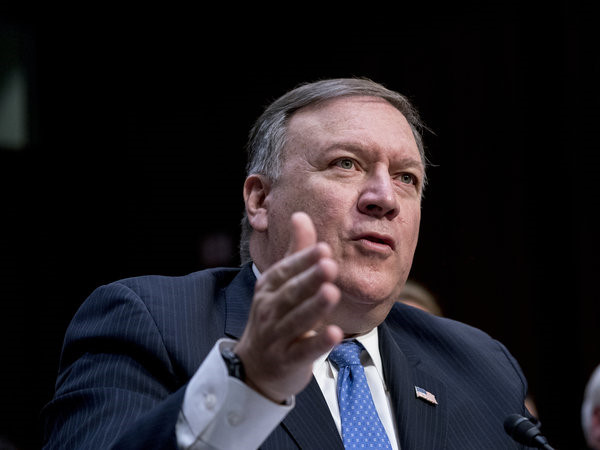 Ngoại trưởng Mỹ Mike Pompeo