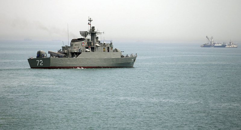 Tàu chiến Iran đang chuẩn bị rời khỏi vùng biển nư