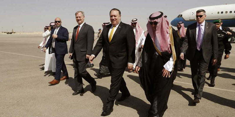 Ngoại trưởng Mỹ Mike Pompeo đến Saudi Arabia