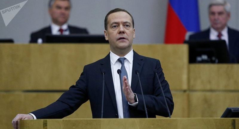 Thủ tướng Nga Dmitry Medvedev