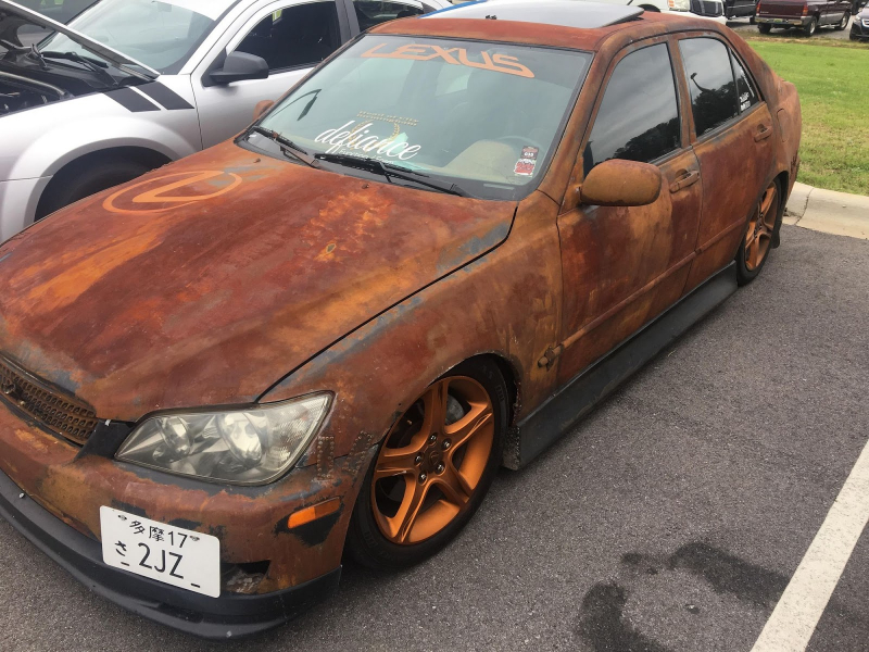 Rusted-Lexus-IS-