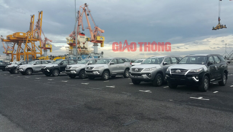 Fortuner về cảng 3