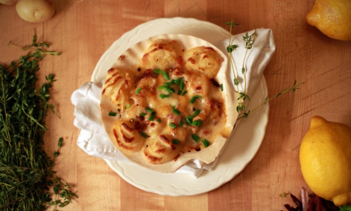 Coquilles Saint-Jacques. Món ăn làm từ sò điệp, ra