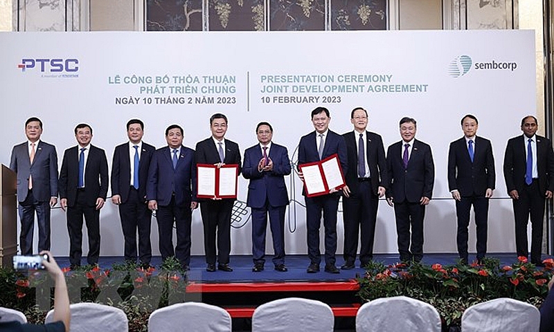 Thủ tướng Phạm Minh Chính tiếp các doanh nghiệp hàng đầu Singapore