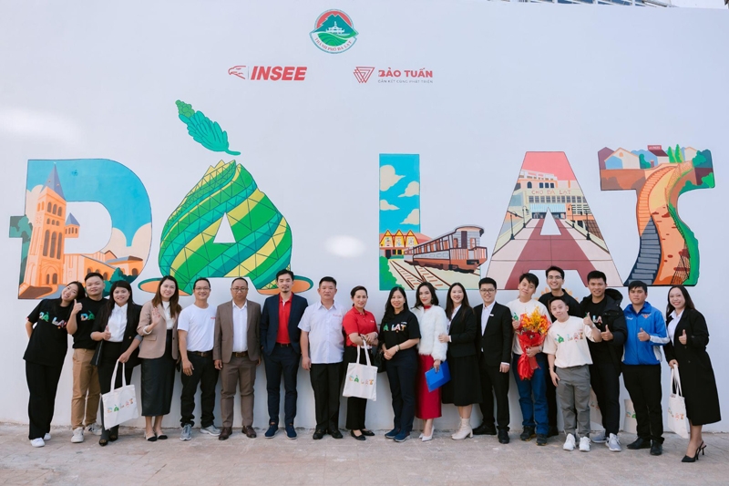 INSEE Việt Nam bàn giao dự án Bức tường “Đà Lạt trong tôi”