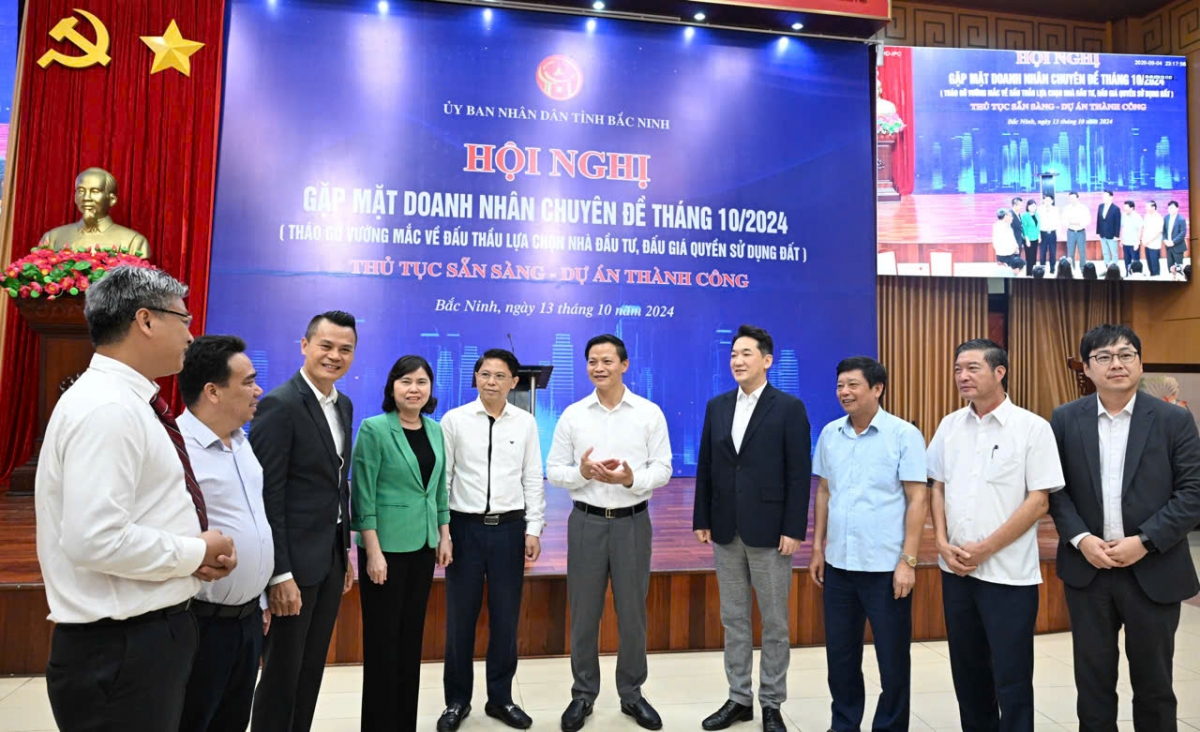 Bắc Ninh: Gặp mặt doanh nhân, thúc đẩy phát triển nhà ở xã hội- Ảnh 1.